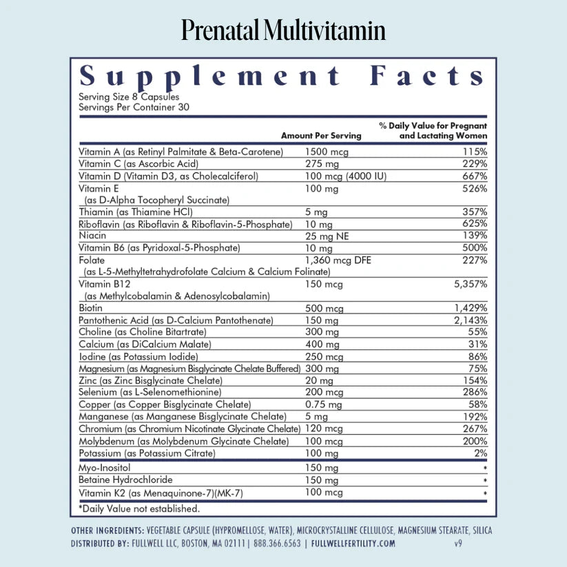 Women's Prenatal Multivitamin
