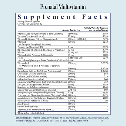Women's Prenatal Multivitamin